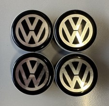 •Genuine• Volkswagen H040 Wheel Badges/Centre Caps X4