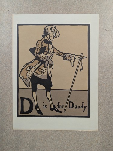 Alphabet print for dandy - is,