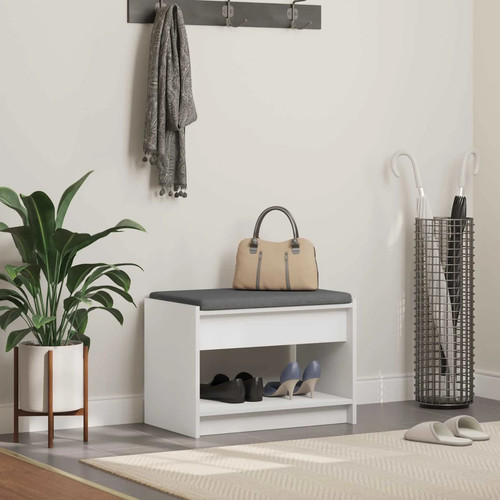 Hall bench white - hall, cm