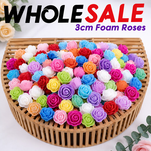 1000 foam mini roses - mini, wholesale