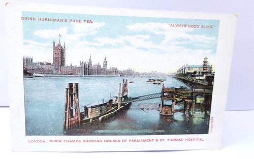 Hornimans tea river thames - river,