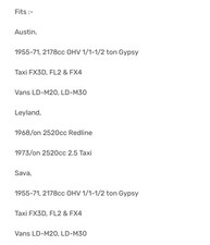 BMC Oil Pump for  2.2L And 2.5L Diesel Engine . See Picture For Fitment