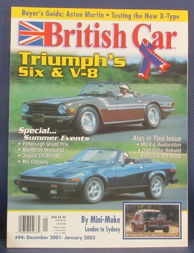 British car magazine - car, dec