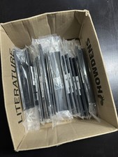 15xHowdens Door Handles Black