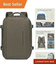 40x20x25 Ryanair Cabin Bag - Underseat Travel Backpack with Charging Port