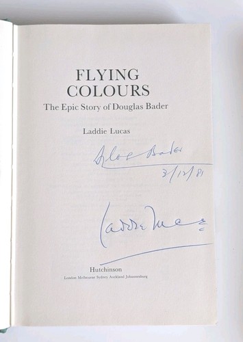 Flying colours double signed - flying,