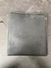 Toyota Dealer Original Leather Wallet Folder Service History V5 Vintage Rare OEM