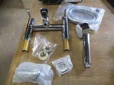 Damixa Iona Bath Mixer Tap In Chrome With Shower Attachment TB130541