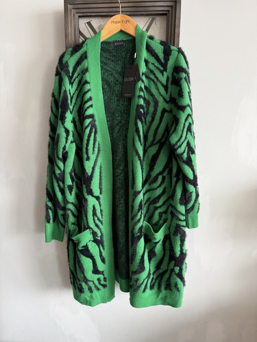 Dusk green black tiger print - tiger,