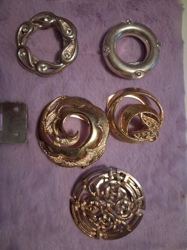 Vintage scarf clip job - vintage,