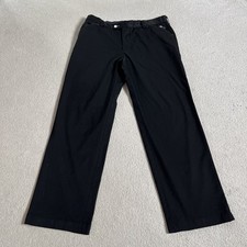 STROMBERG MENS  GOLF TROUSERS BLACK 34W vgc