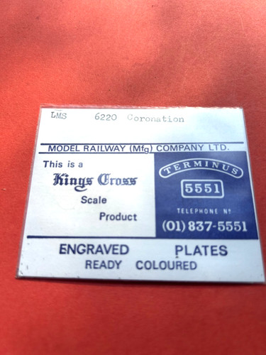 New kings cross name plates - kings,
