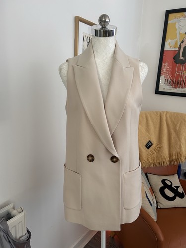 Zara women waistcoat size s - women's,