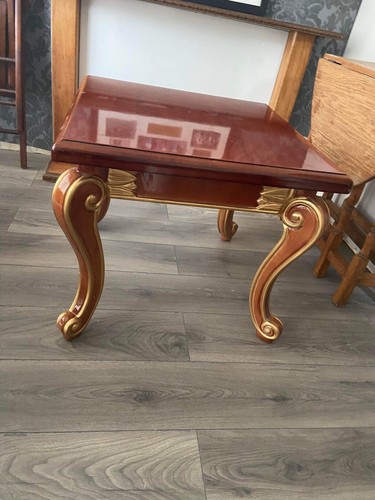 Queen anne style coffee table - style,