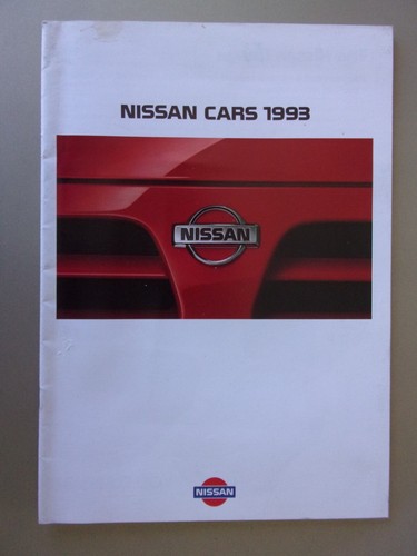 Nissan range orig 1993 mkt - uk,