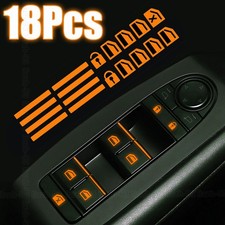 Luminous Sticker Orange Car