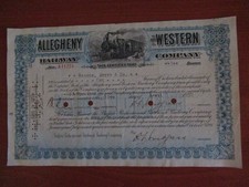 Allegheny and Western Railway