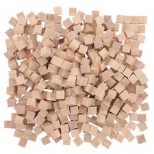 300Pcs Unfinished Wooden Cubes