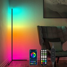 Led corner floor lamp rgb - led,