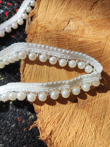 Pearl lace trim - lace,