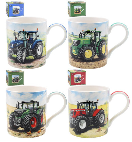 Tractor farming fine china - l&p,