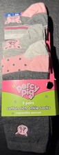 M&S Percy Pig Socks - 5 Pairs - Size 3-5.5 NEW