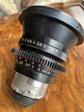 Zeiss Mk1 9.5mm T1.3 Distagon Cine Lens-new Front Element Fitted