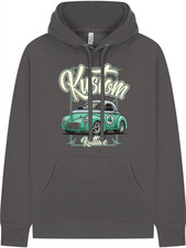 Richard Warburton Willy's Hotrod Hoodies Custom Print Classic Car