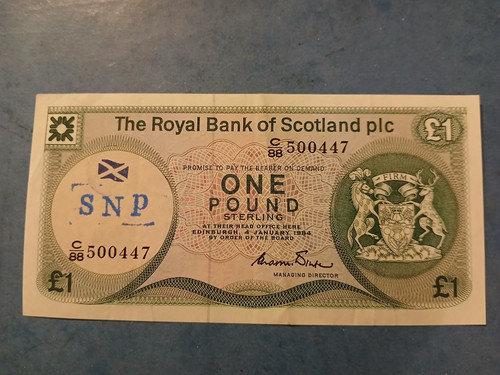 Royal bank scotland 1984 - royal, of