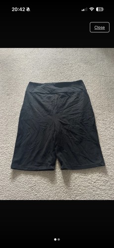Ladies black shorts - black,