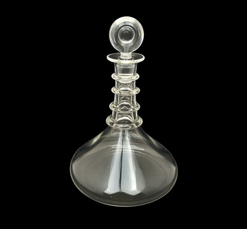 Steuben ship decanter 1950 - steuben,