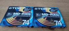 2 x TDK MD RXG74EB - Blank