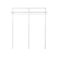 Flexx White Wire Shelf System