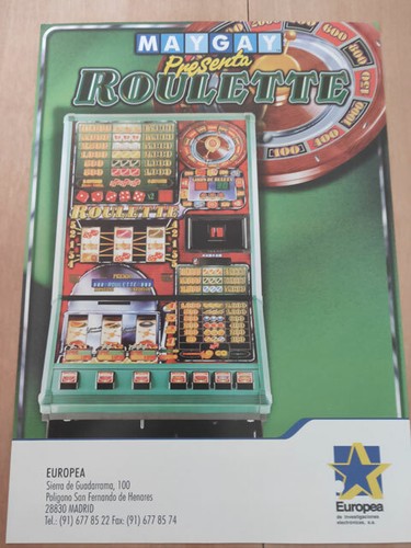 Maygay roulette arcade fruit - "roulette",