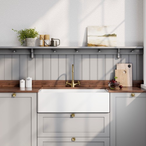 Nuie belfast fireclay kitchen - nuie,