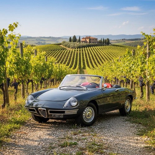 Touring alfa romeo duetto - 1/18,