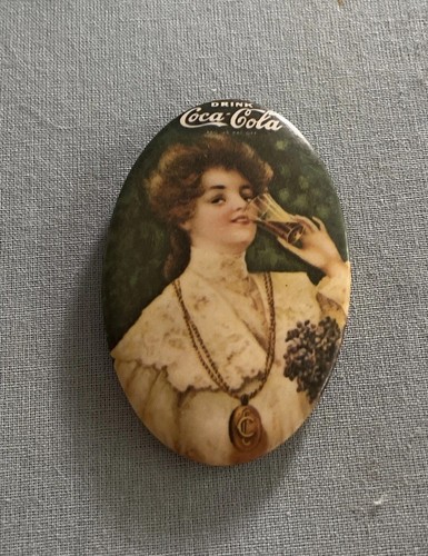 Vintage coca cola small - coca-cola, button