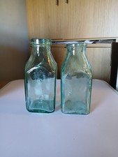 2 Old Glass Pickle/Preserve