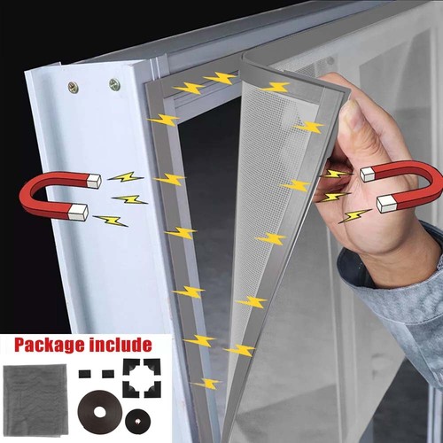 Magnetic window insect screen - magnetic,