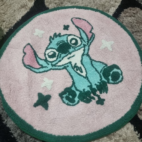Disney stitch green pink bath - green,