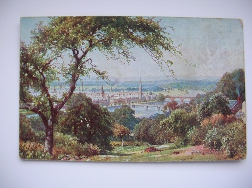 Perth postcard the fair - postcard,