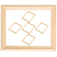  2 Pcs Solid Wood Photo Frame