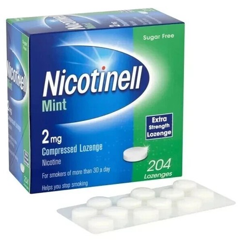 Nicotinell mint lozenges 2mg - mint,