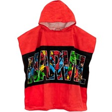 Boys Marvel Towel Poncho Kids
