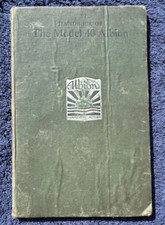 1928 Model 40 Albion Commercial Lorry Truck Instruction Manual Handbook