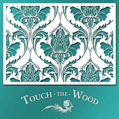 Floral damask pattern - floral,