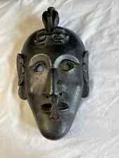 ? Hand-Carved African Baule Mask – Ritual Tribal Art from West Africa