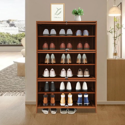 Entryway bamboo 6 tier - 32",