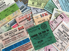 Various Scottish Competition Final Tickets *Choose from List*