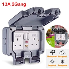 Waterproof Outdoor Double Pole